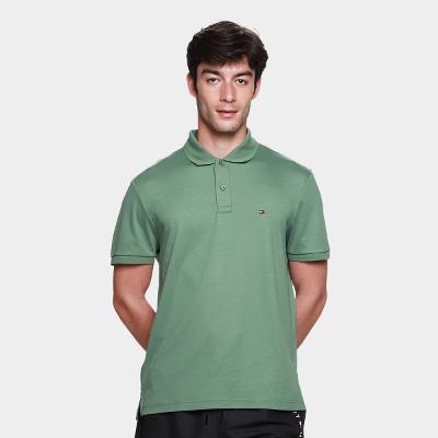 Camisa Polo Tommy Hilfiger Liquid Masculina