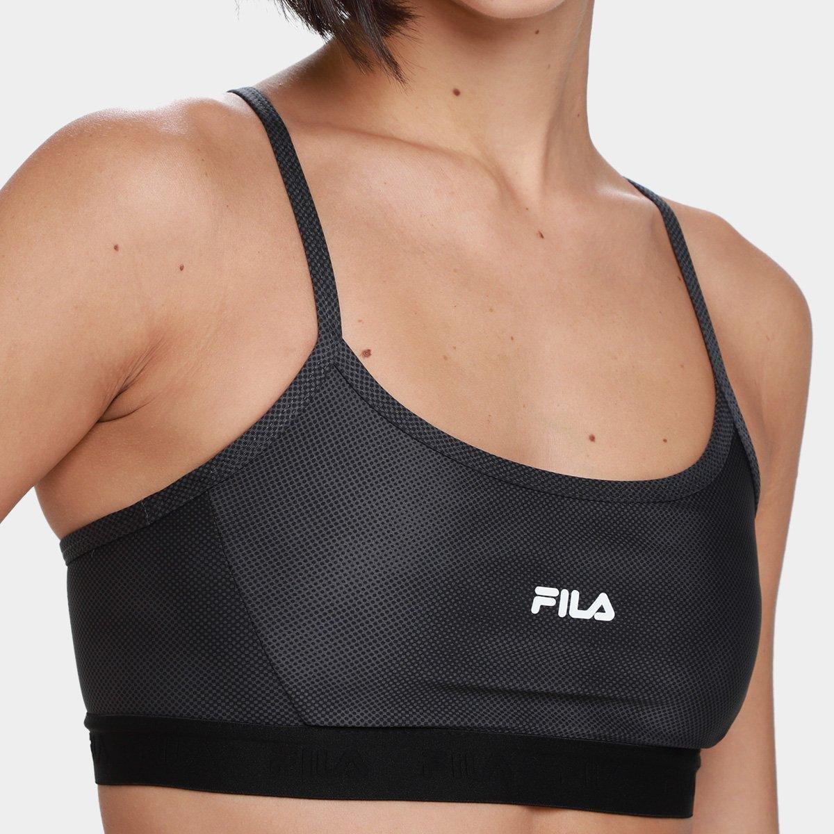 Top Fila Alça Train Elastic V Feminino - 3