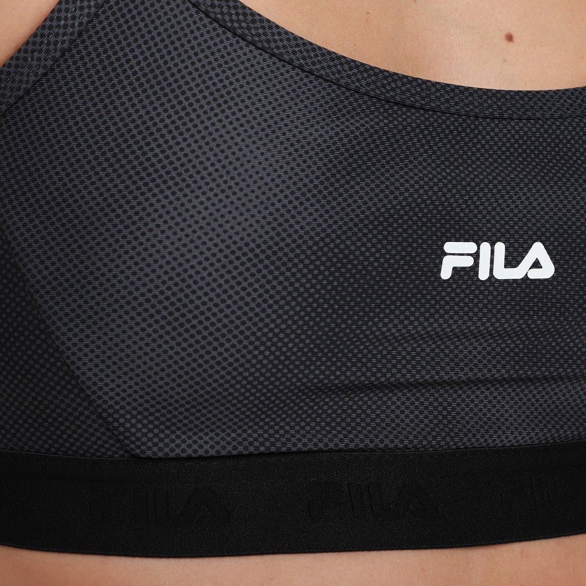 Top Fila Alça Train Elastic V Feminino - 4