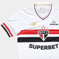 Camisa São Paulo I 25/26 Torcedor New Balance Masculina - 9