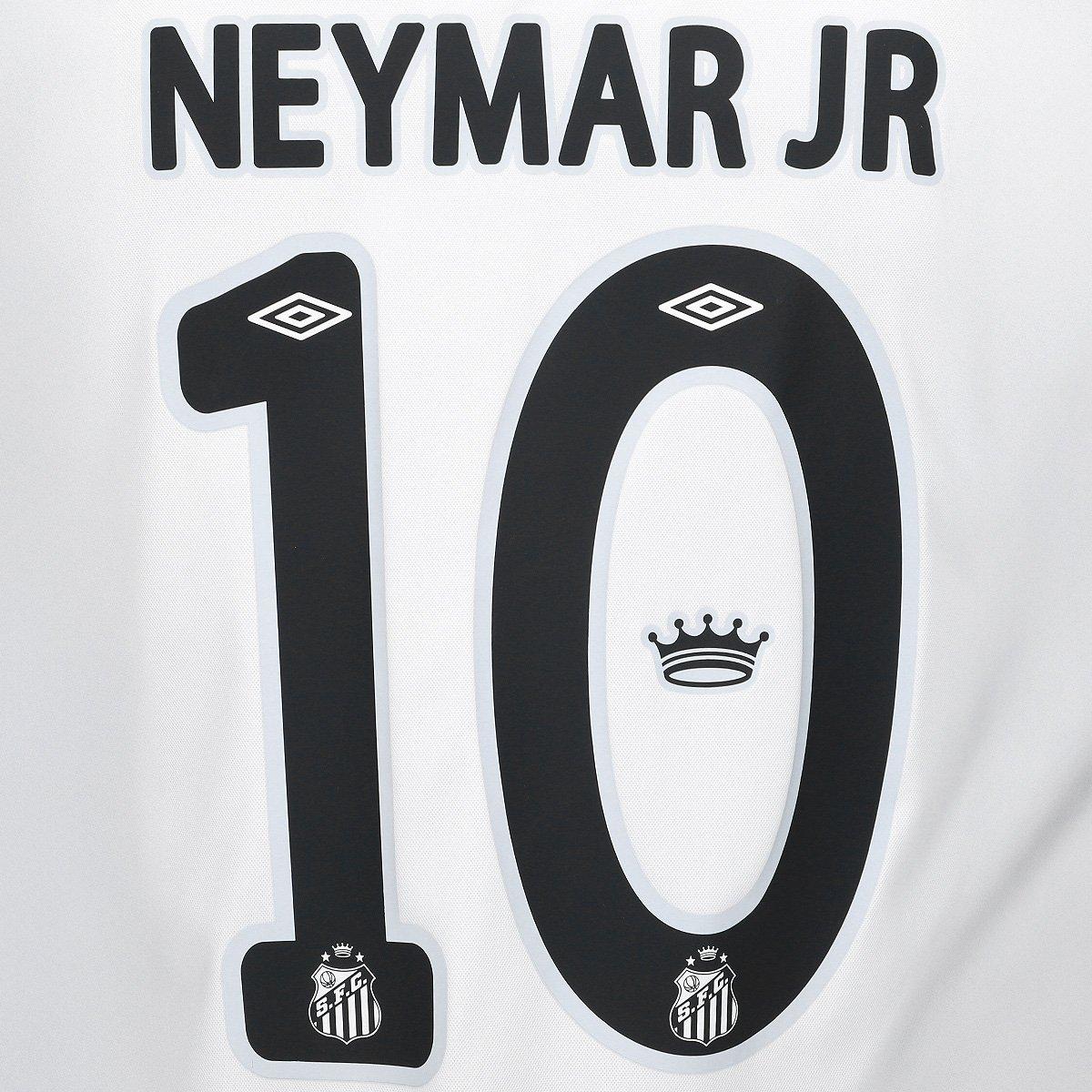Camisa Santos I 25/26 Neymar N° 10 Torcedor Umbro Masculina - 8