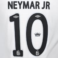 Camisa Santos I 25/26 Neymar N° 10 Torcedor Umbro Masculina - 8