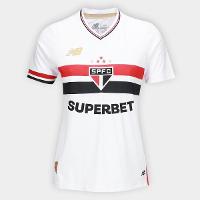 Camisa São Paulo I 25/26 Torcedor New Balance Feminina - 1