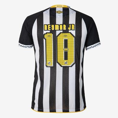 Camisa Santos II 25/26 Neymar N° 10 Jogador Umbro Masculina