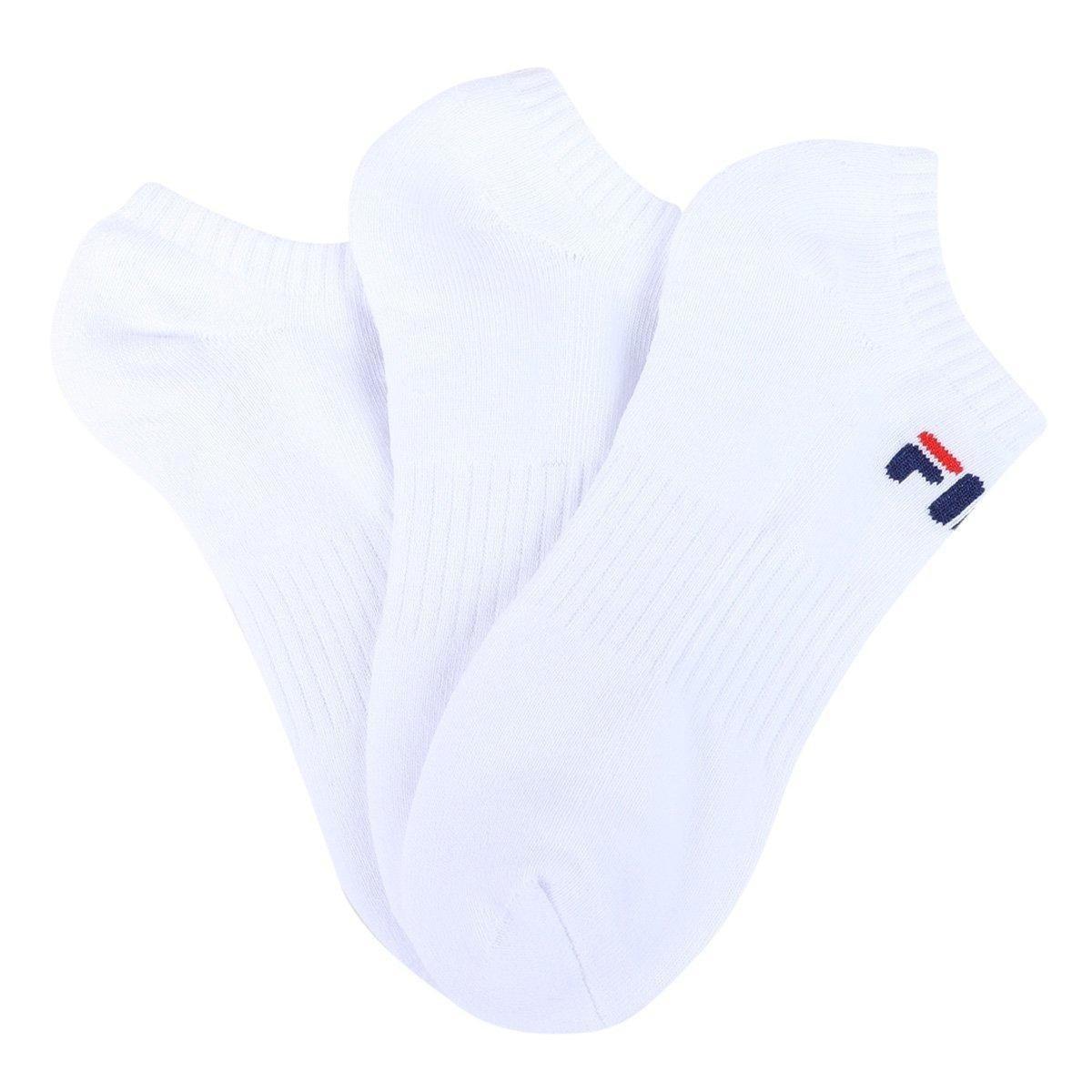 Kit Meia Fila Cano Curto Logo c/ 3 pares - 3