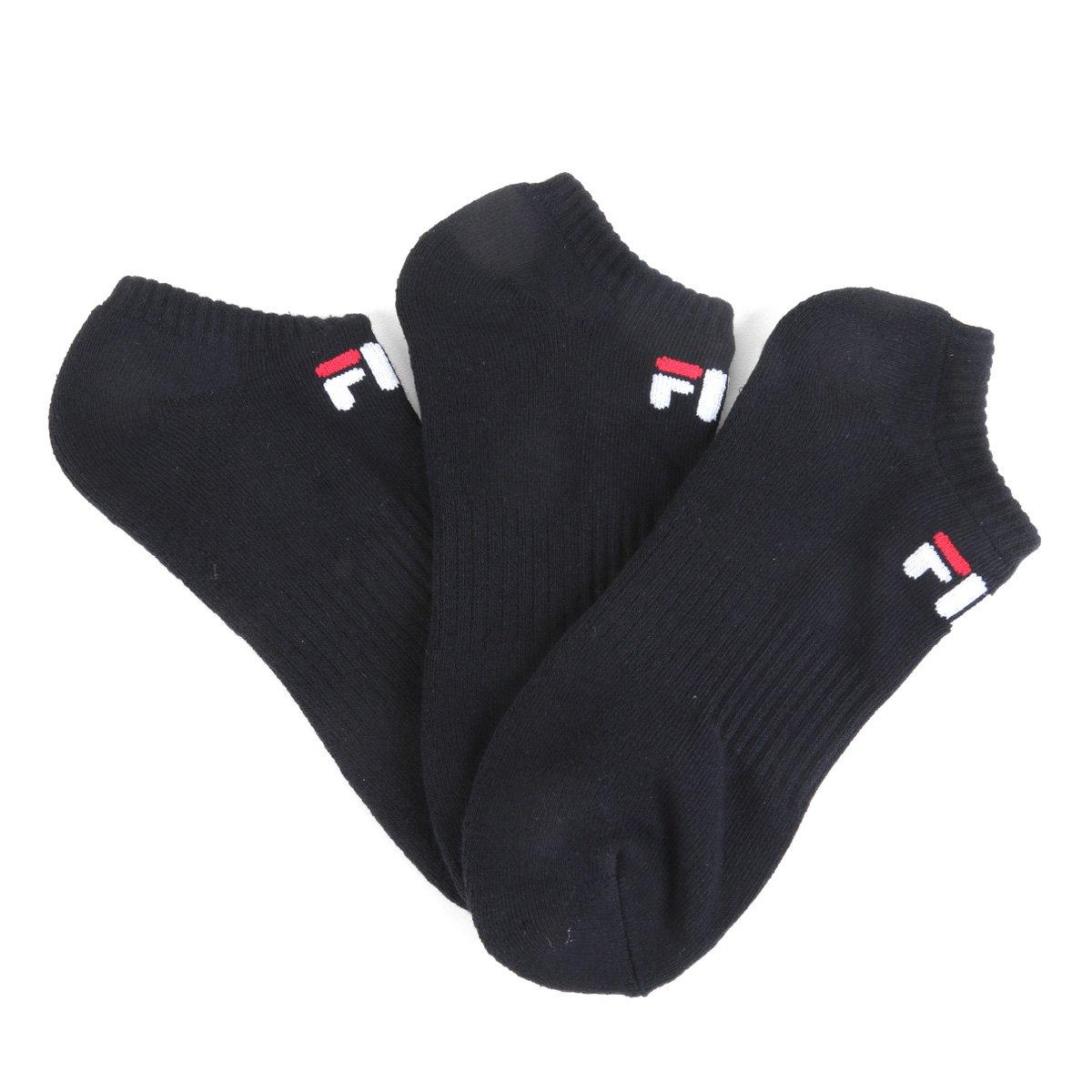 Kit Meia Fila Cano Curto Logo c/ 3 pares - 2