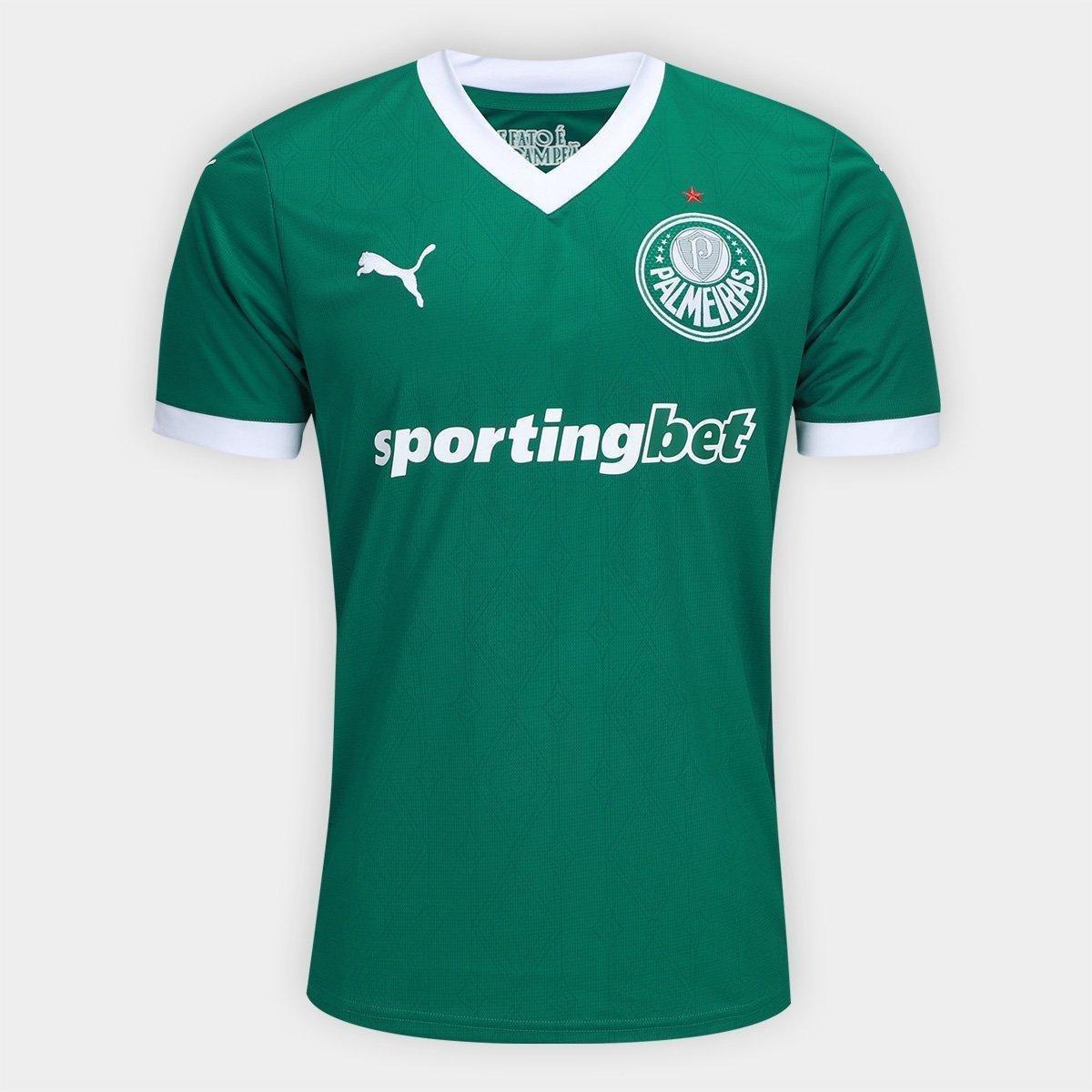 Camisa Palmeiras I 25/26 s/n Torcedor Puma Masculina - 1