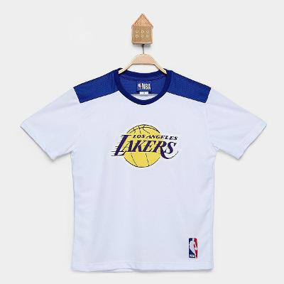 Camiseta NBA Juvenil Los Angeles Lakers Braziline