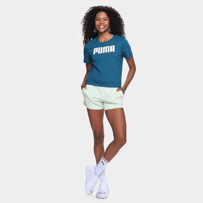 Shorts Puma Logo 4" Feminino