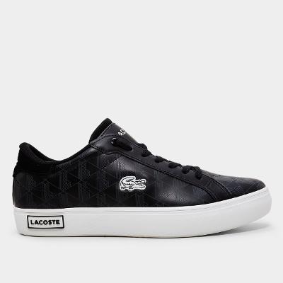 Tênis Couro Lacoste Powercourt Masculino