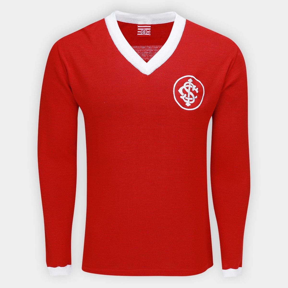 Camisa Manga longa Internacional Retrô Masculina - 1