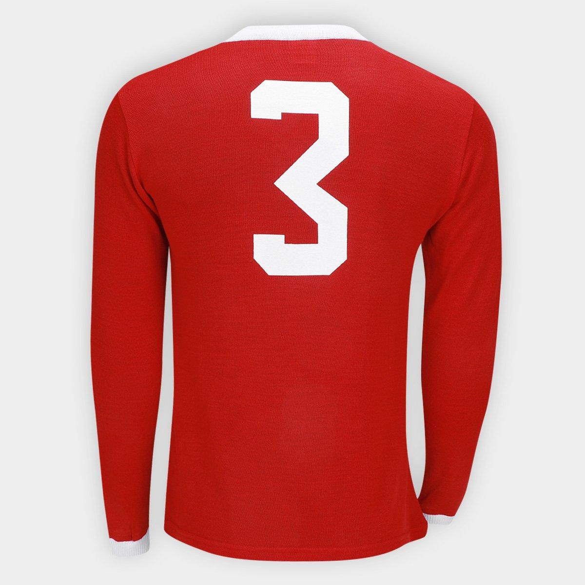 Camisa Manga longa Internacional Retrô Masculina - 2