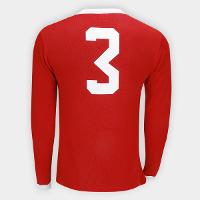 Camisa Manga longa Internacional Retrô Masculina - 2