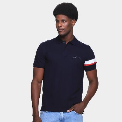 Camisa Polo Tommy Hilfiger Rwb Masculina