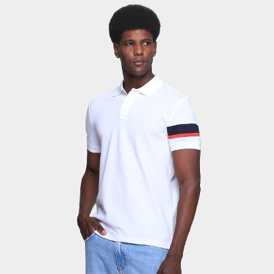 Camisa Polo Tommy Hilfiger Rwb Masculina