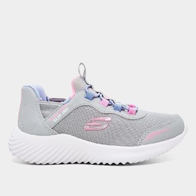 Tênis Infantil Skechers Bounder Simple Cute Menina