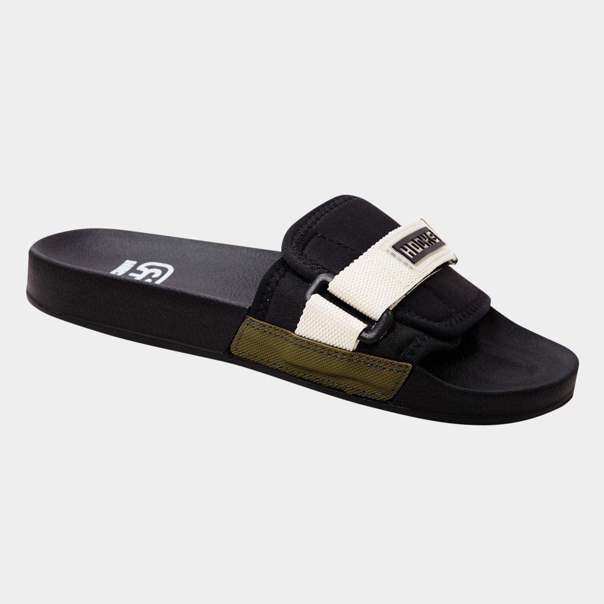 Chinelo Slide Hocks Bravo Black Forest - 3