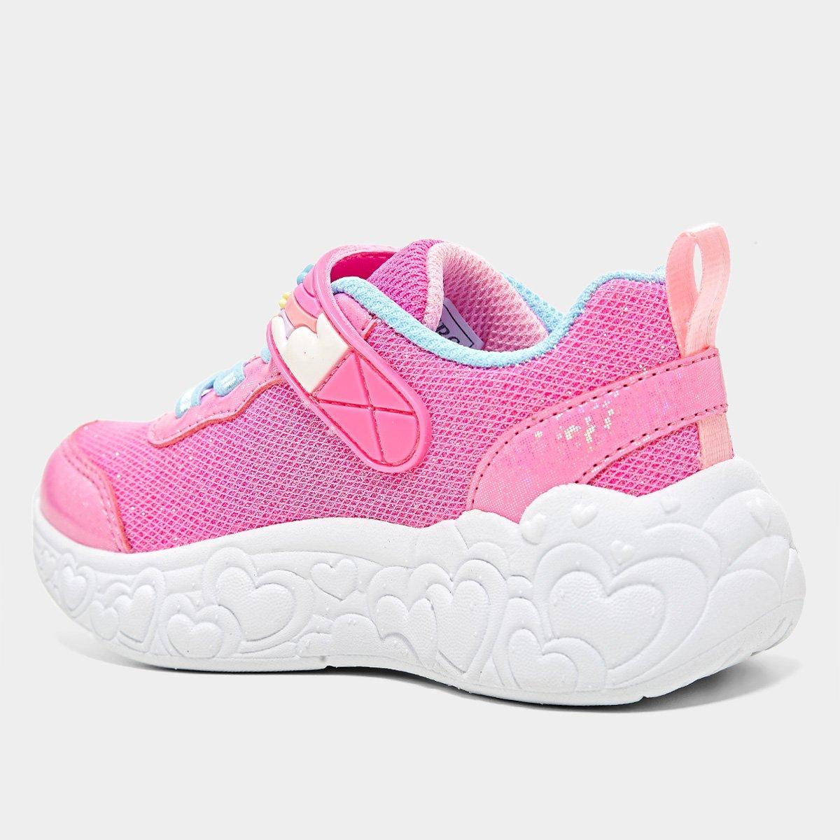 Tênis Infantil Skechers Ligths Eternal Heart Menina - 4