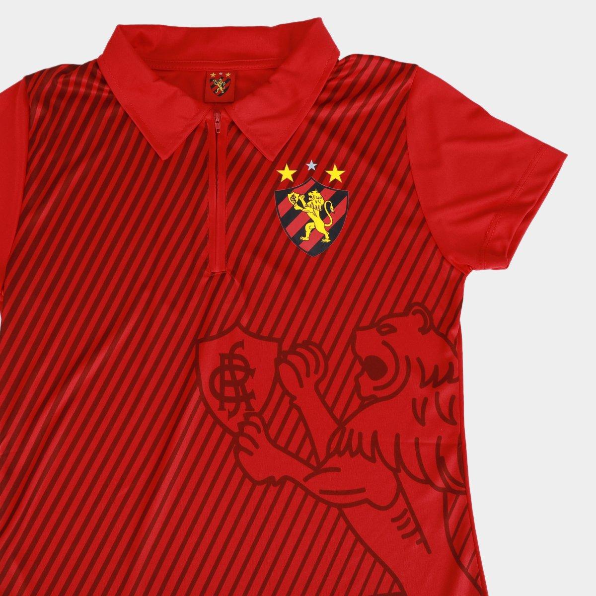 Camisa Polo Sport Recife Lion Feminina - 6