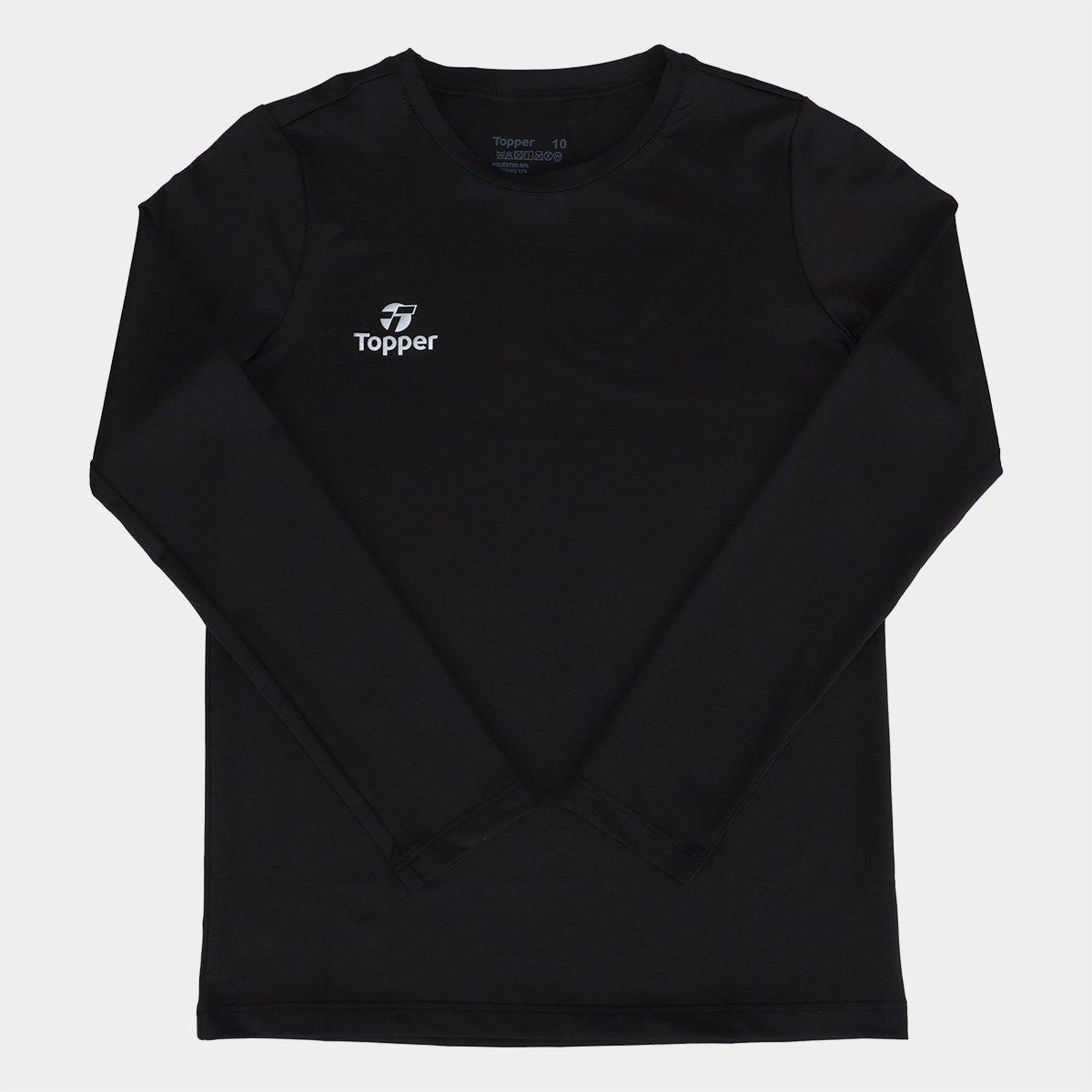 Camiseta Manga Longa Infantil Topper Térmica Classic - 1