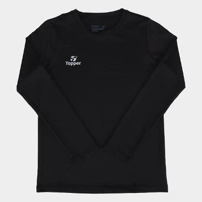 Camiseta Manga Longa Infantil Topper Térmica Classic