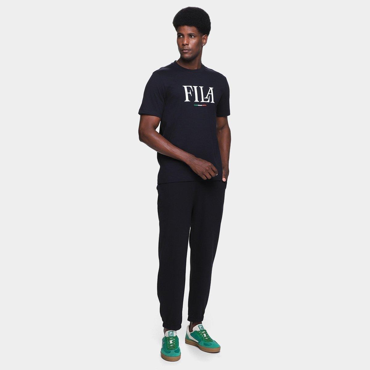 Camiseta Fila Italy Letter Masculina - 4