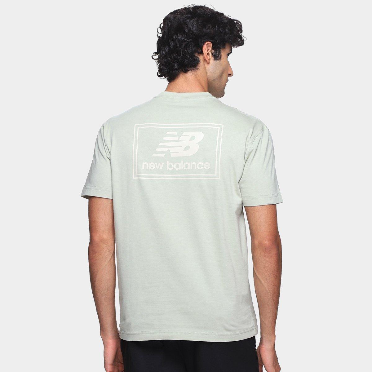 Camiseta New Balance Woven Label Masculina - 2