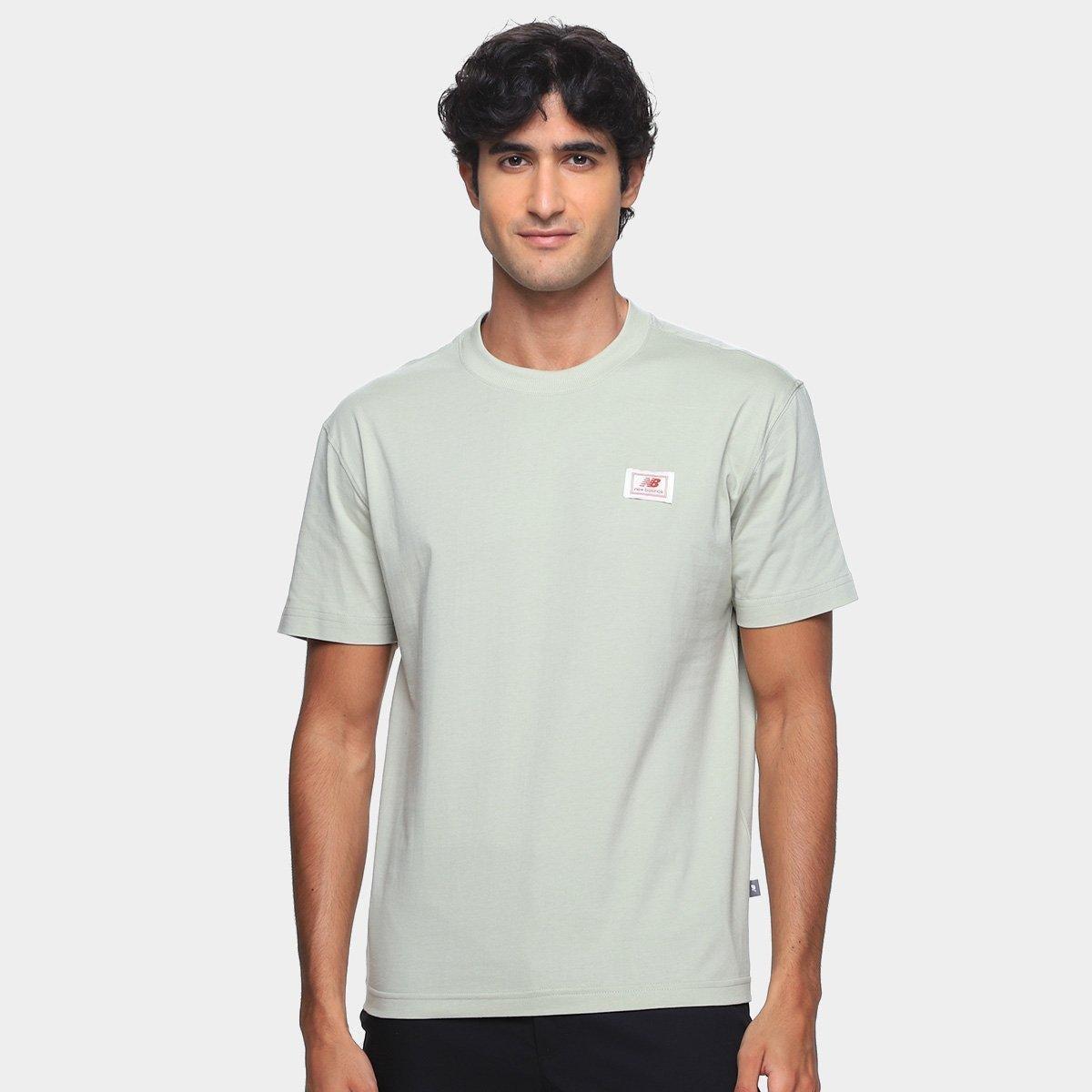 Camiseta New Balance Woven Label Masculina - 1