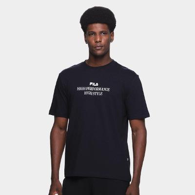 Camiseta Fila Comfort High Style Letter Masculina