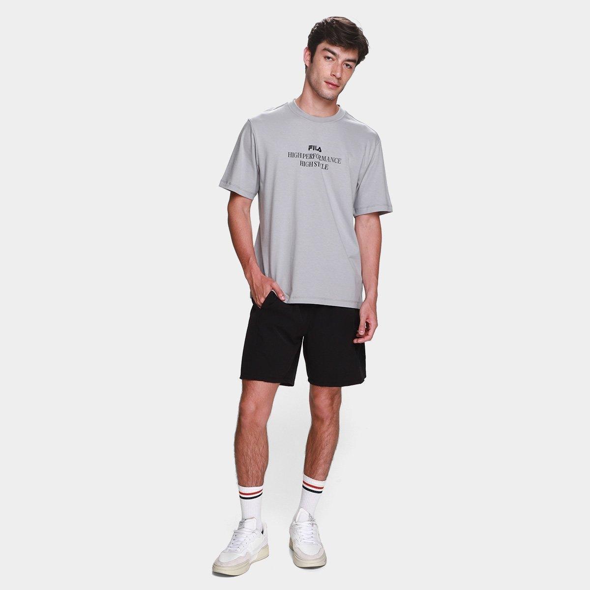 Camiseta Fila Comfort High Style Letter Masculina - 4