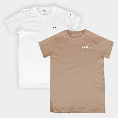 Kit Camiseta Infantil Industrie 2 Peças Menino