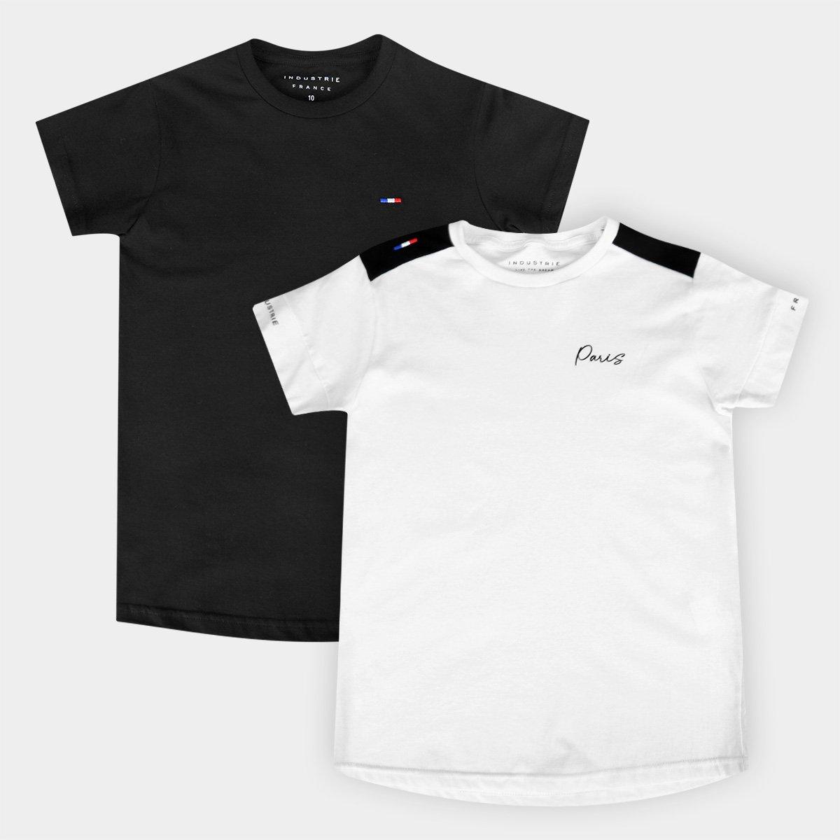 Kit Camiseta Infantil Industrie 2 Peças Menino - 1