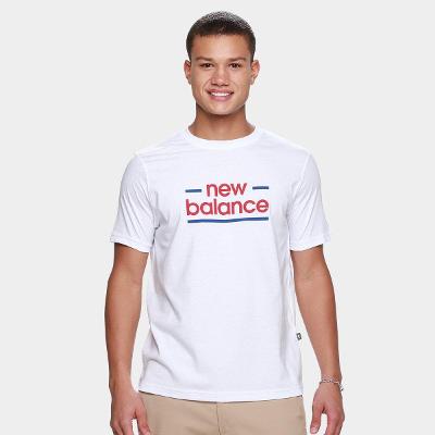 Camiseta New Balance Linear Lines Masculina