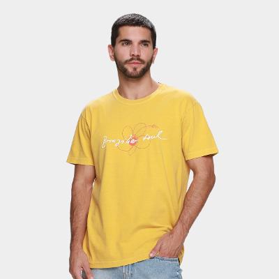 Camiseta Osklen Stone Brazilian Masculina