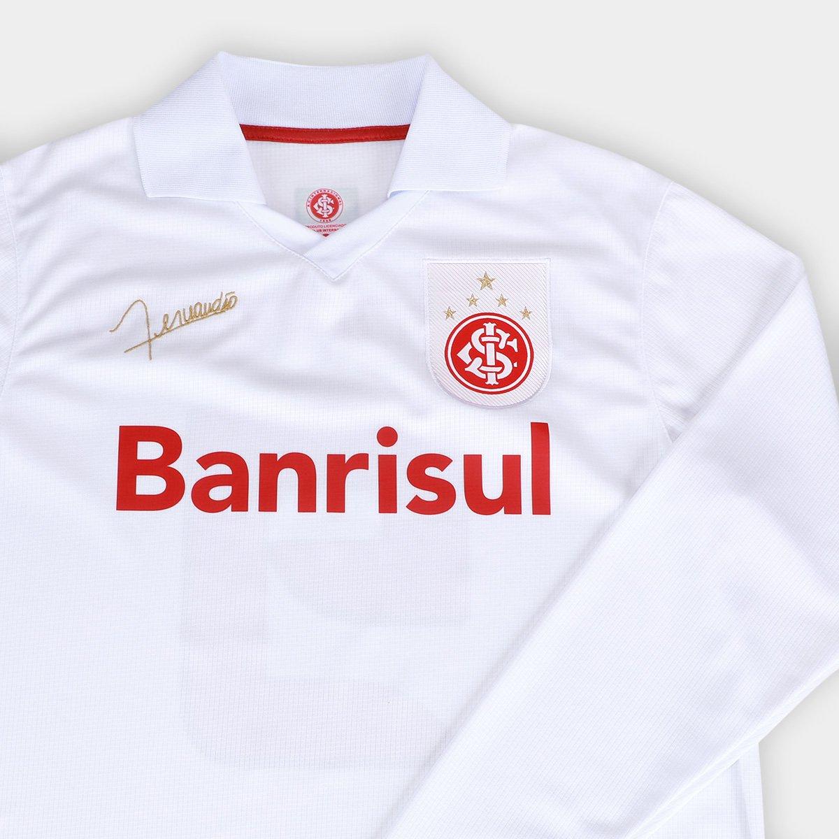 Camisa Manga Longa Internacional Retrô Fernandão Feminina - 6