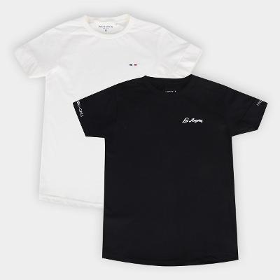 Kit Camiseta Infantil Industrie 2 Peças Menino