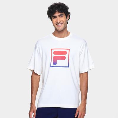 Camiseta Fila Over Cotton Union Racer Masculina