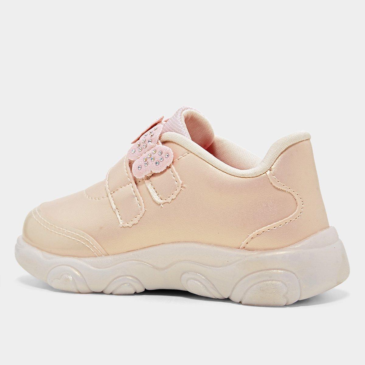 Tênis Infantil Pampili Liz Luz Menina - 4