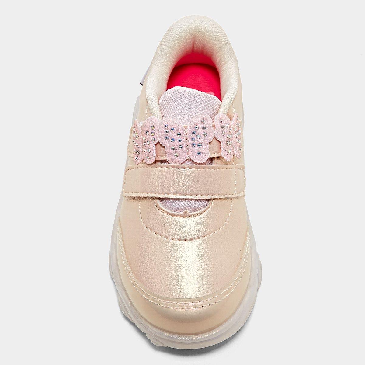 Tênis Infantil Pampili Liz Luz Menina - 5