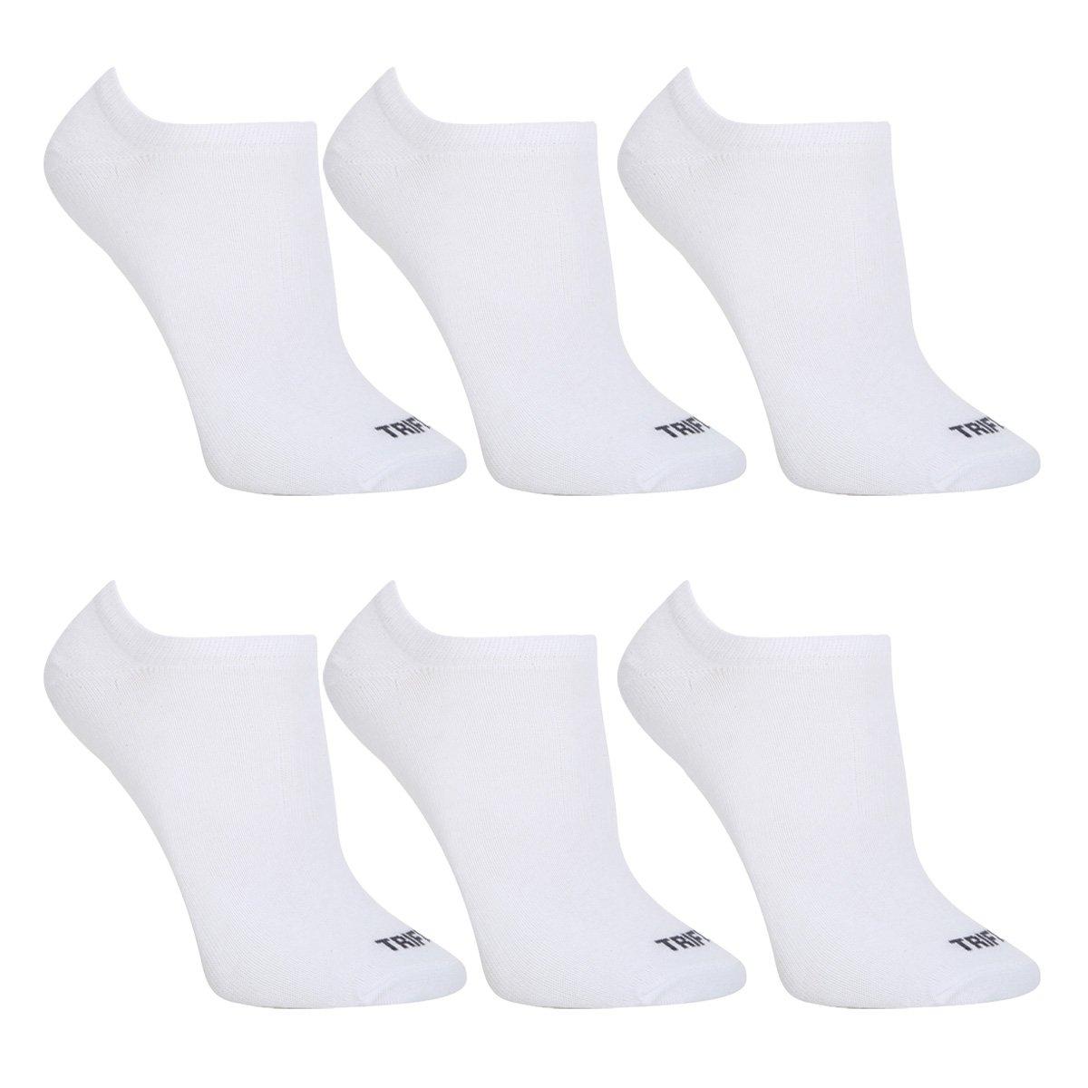 Kit Meia Invisível Trifil Esportivas 6 Pares - 1
