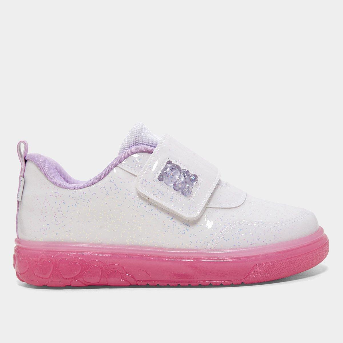 Tênis Infantil Pampili Sneaker Luz Menina - 1