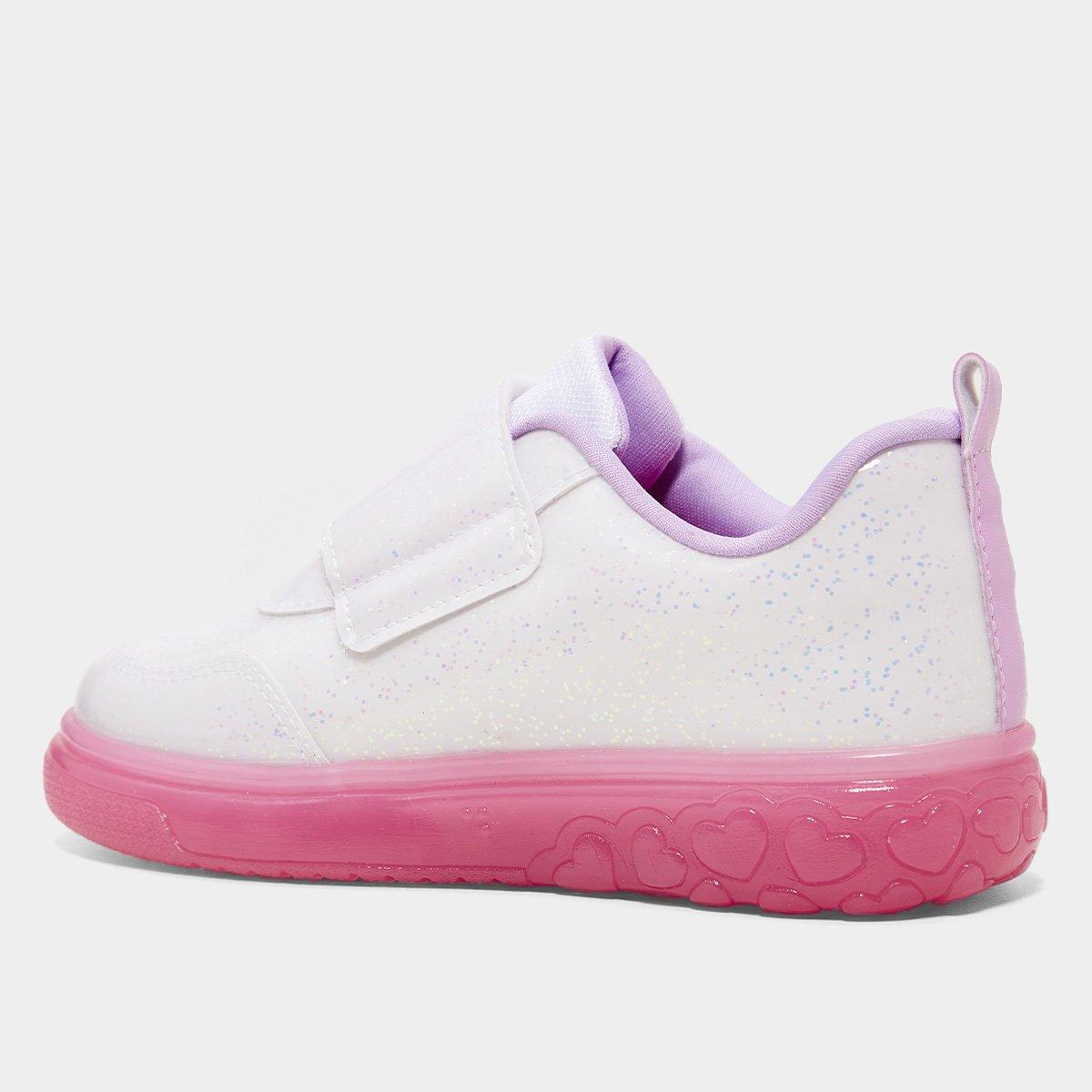 Tênis Infantil Pampili Sneaker Luz Menina - 4