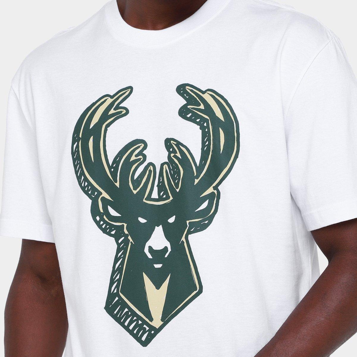 Camiseta NBA New Era Milwaukee Bucks All Core - 3
