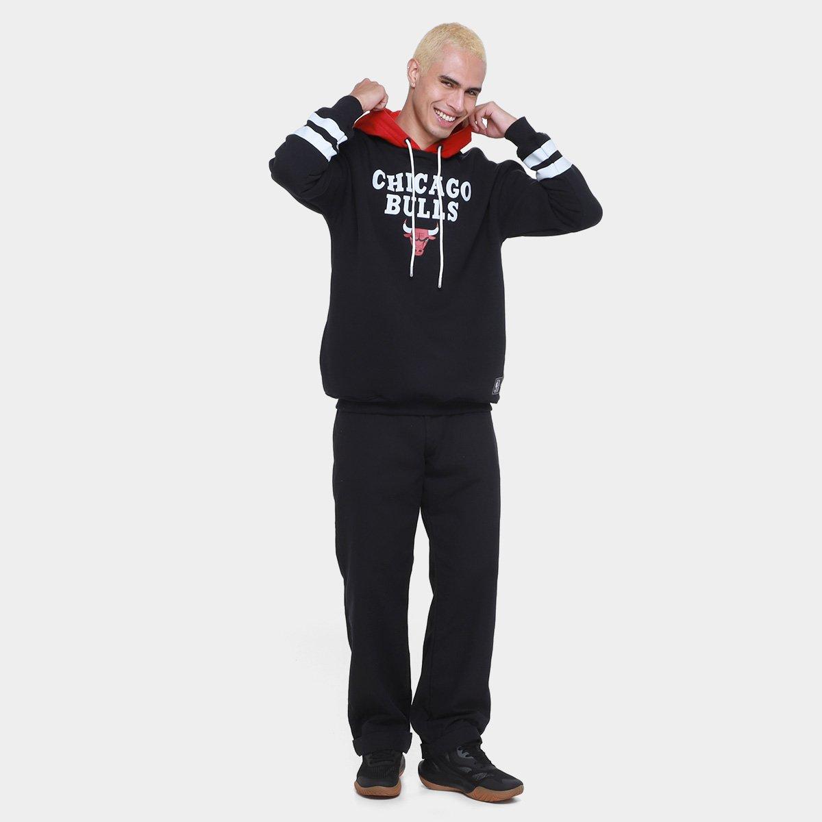 Moletom NBA Chicago Bulls Statement Masculino - 5