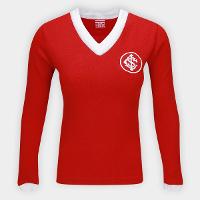 Camisa Manga Longa Internacional Retrô Feminina - 1