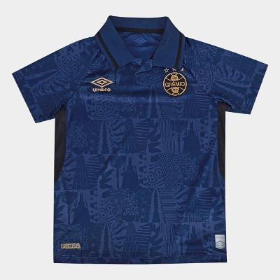 Camisa Infantil Grêmio III 25/26 s/n Torcedor Umbro