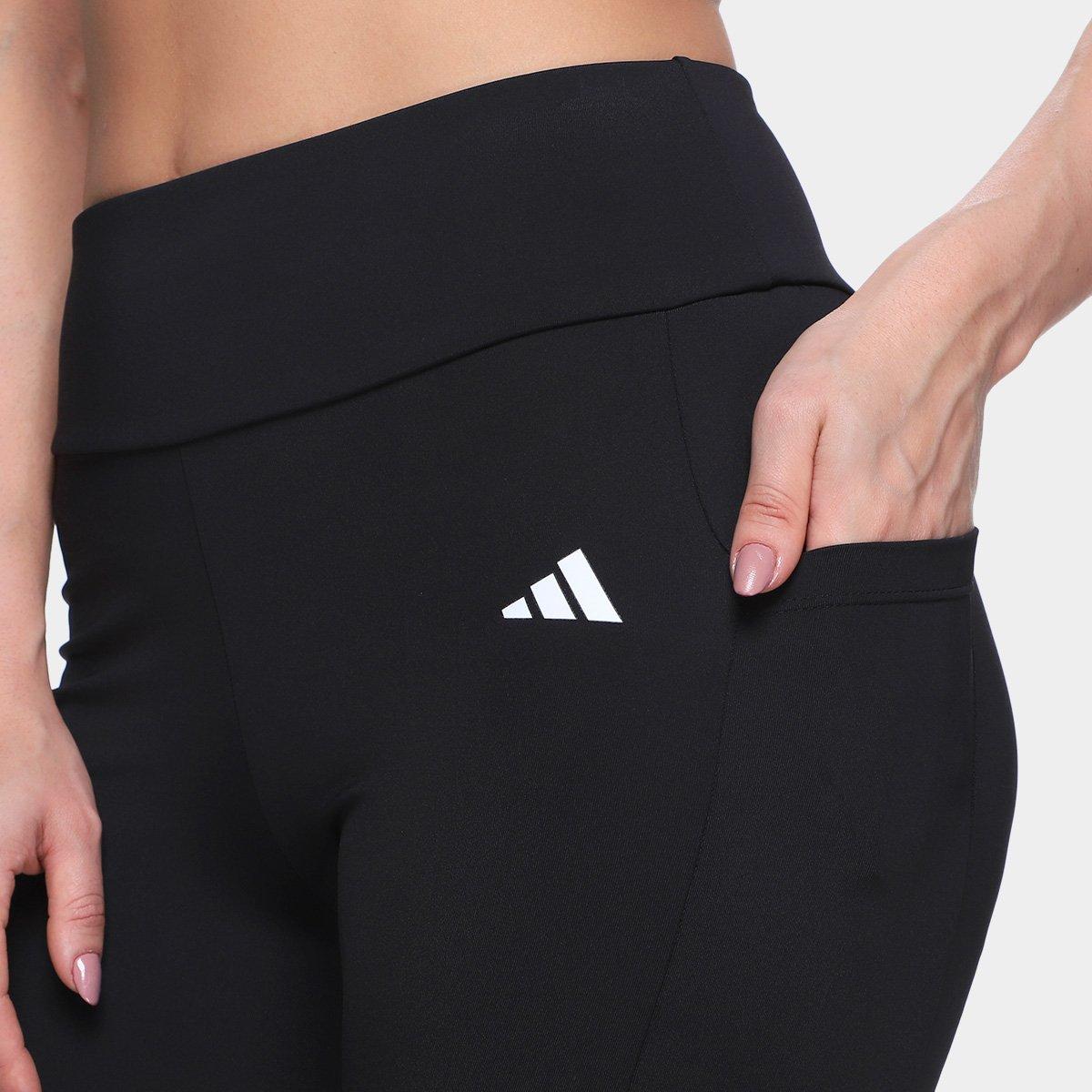 Calça Legging Adidas Com Bolso Feminina - 3