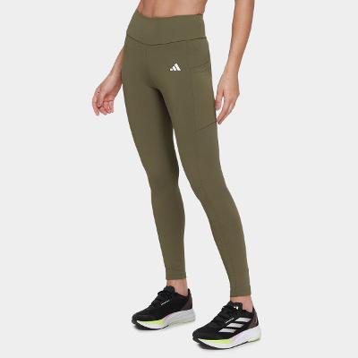 Calça Legging Adidas Com Bolso Feminina