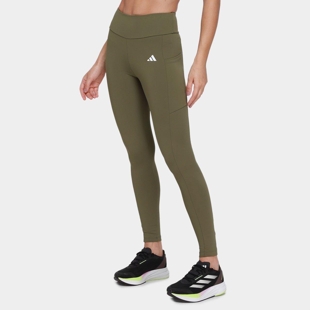 Calça Legging Adidas Com Bolso Feminina - 1