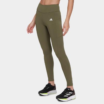 Calça Legging Adidas Com Bolso Feminina